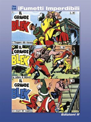 cover image of Il grande Blek n. 3 (iFumetti Imperdibili)